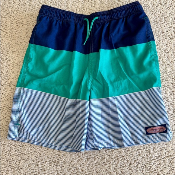 Vineyard Vines, Boys' Printed Chappy Swim Trunks, Size Large - Picture 1 of 7